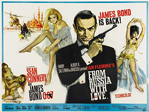 Pyramid JAMES BOND KUNSTDRUCK ART PRINT FROM RUSSIA WITH LOVE POSTER von Pyramid