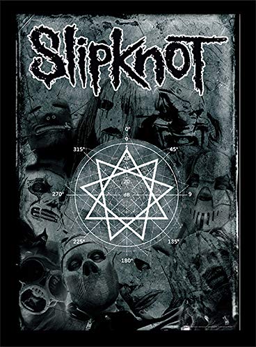 Pyramid SLIPKNOT KUNSTDRUCK ART PRINT PENTAGRAM IOWA POSTER von Pyramid International