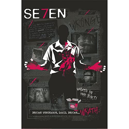 Pyramid Warner Bros Se7en Poster 61x91,5cm von Pyramid International