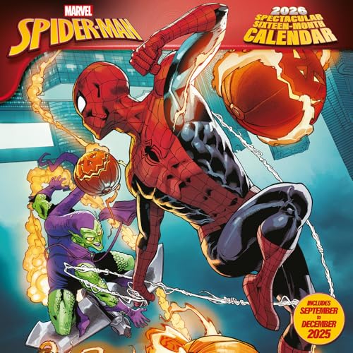 SPIDER-MAN - Broschürenkalender im Format 30 x 30 von Pyramid International