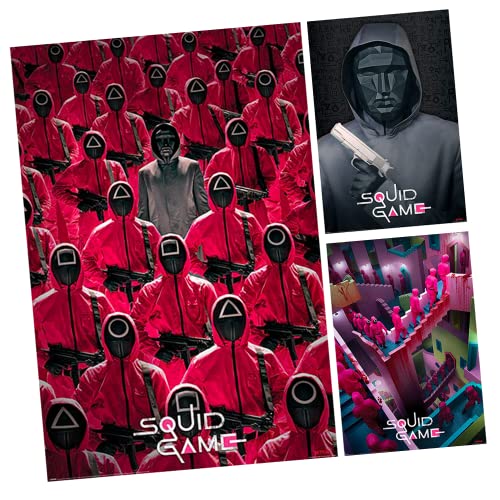 Pyramid International Game Poster - Gardes, Poster 61 x 91,5 cm Wanddeko Masked Man, Netflix PP35009 Crowd von Pyramid International