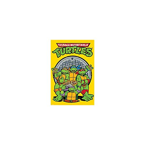TMNT Pizza Power Poster. Offiziell lizenziert TMNT Pizza Power Poster. Offiziell lizenziert von Pyramid International