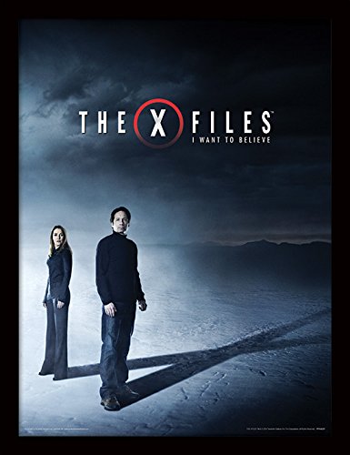 The X-Files Kunstdrucke, Glas, Mehrfarbig, 30 x 40cm von Pyramid International