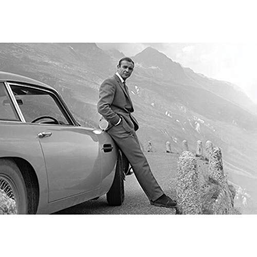 Terminal James Bond (Connery & Aston Martin) Maxi Poster Merchandising Ufficiale von Pyramid