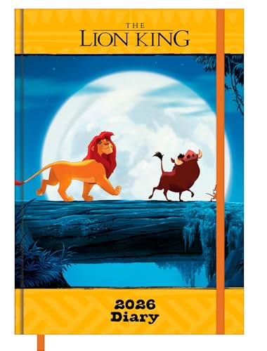 LION KING - Buchkalender im Format 14,8 x 21 von Pyramid