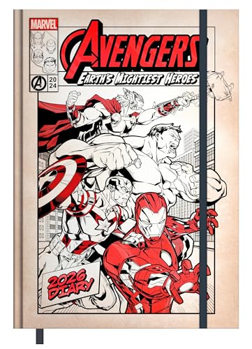MARVEL - Buchkalender im Format 14,8 x 21 MARVEL - Buchkalender im Format 14,8 x 21 von Pyramid