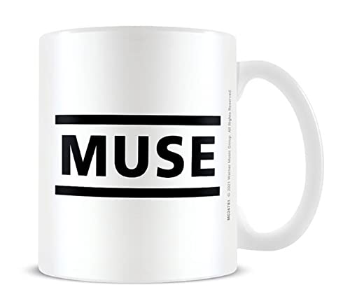 Pyramid International Muse-Tasse in Geschenkbox (Logo-Design), 325 ml, Keramiktasse – offizieller Merchandise-Artikel von Pyramid International