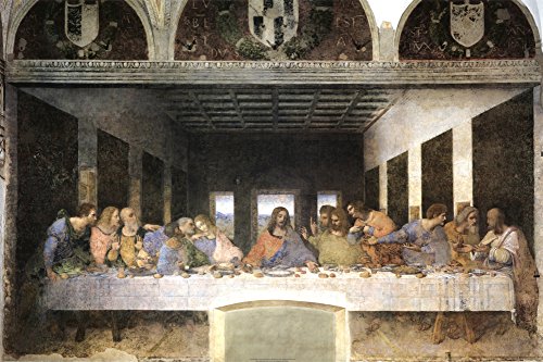 Poster - Poster Leonardo DaVincis Last Supper von Pyramid