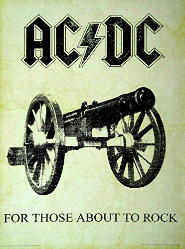 Pyramid AC/DC KUNSTDRUCK ART PRINT FOR THOSE ABOUT TO ROCK POSTER von Pyramid