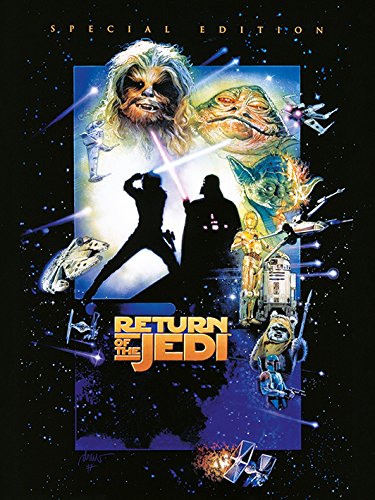 Pyramid Star Wars Episode VI Return of The Jedi, 60 x 80 cm, Leinwanddruck, Mehrfarbig von Star Wars