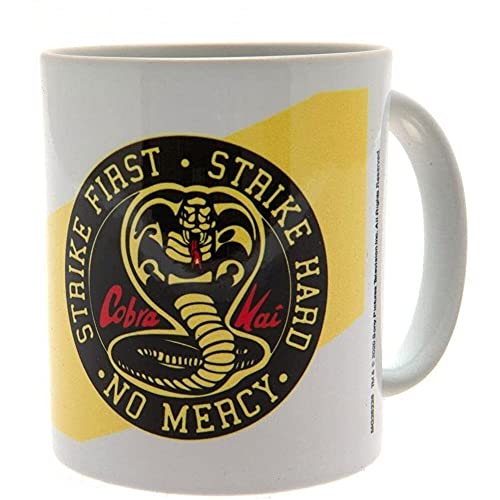 Cobra Kai (No Mercy) Coffee Mug Kaffeebecher, Acrylic, 5.3 Cubic_Centimeters, Cranberry von Cobra Kai