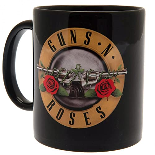 Pyramid International MGB26311 Guns N' Roses (Bullet Logo), Schwarz Kaffeetassen, Keramik, 11 Ounces von Pyramid International