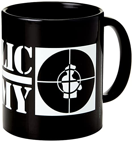 Pyramid International MGB26313 Public Enemy (Crosshairs Logo) Black Coffee Mug Kaffeebecher, keramik von Pyramid International