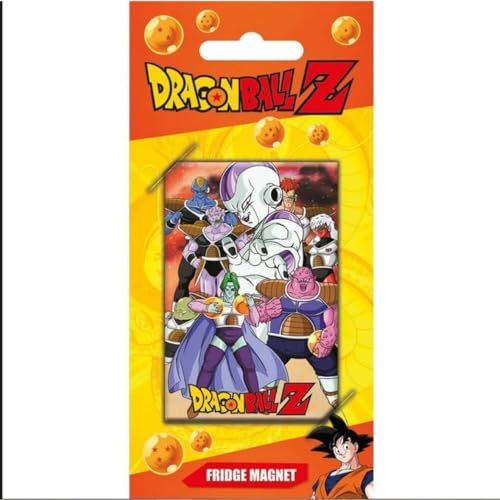 Dragon Ball Z Kühlschrankmagnet (Villains Looming Design) – Offizielles Merchandise-Produkt von Pyramid International