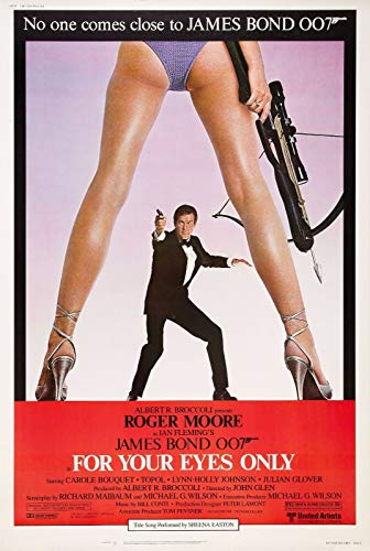 Pyramid JAMES BOND KUNSTDRUCK ART PRINT FOR YOUR EYES ONLY POSTER von Pyramid