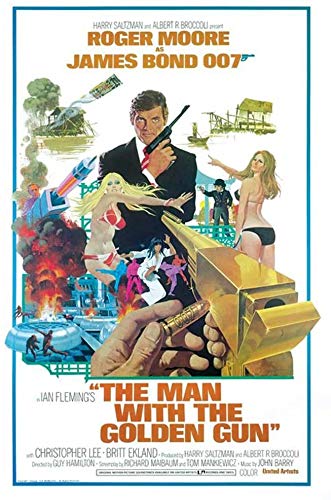 Pyramid JAMES BOND KUNSTDRUCK ART PRINT THE MAN WITH THE GOLDEN GUN POSTER von Pyramid