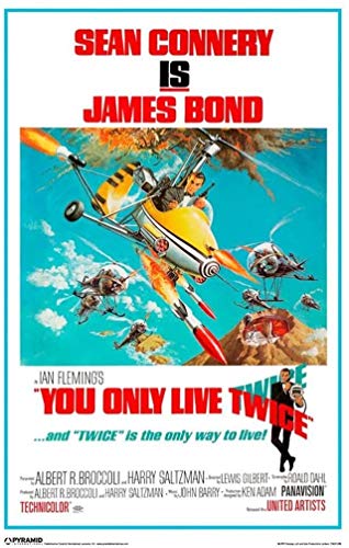 Pyramid JAMES BOND KUNSTDRUCK ART PRINT YOU ONLY LIVE TWICE POSTER von Pyramid