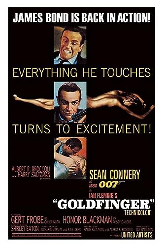 Pyramid James Bond Goldfinger Poster 61x91.5cm. von Pyramid