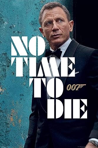 Pyramid James Bond: No Time to Die - Azure Teaser (Poster 61X91,5 cm) Ufficiale von Pyramid