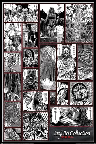 Pyramid Junji Ito Collection of the Macabre Poster 61x91,5cm von Pyramid International