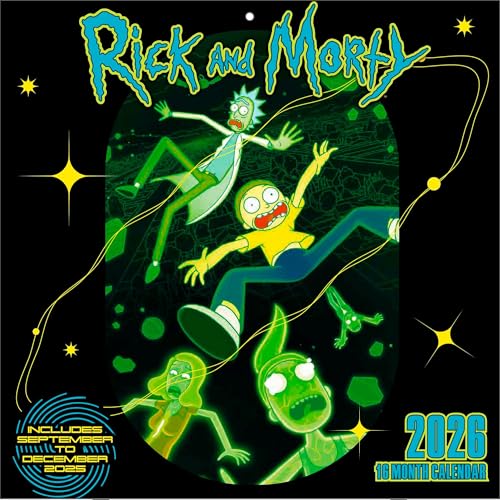 RICK AND MORTY - Broschürenkalender im Format 30 x 30 RICK AND MORTY - Broschürenkalender im Format 30 x 30 von Pyramid