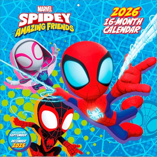 SPIDEY AMAZING FRIENDS - Broschürenkalender 30 x 30 von Pyramid