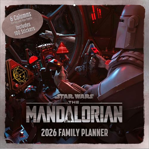 Pyramid - THE MANDALORIAN 2026 – Familienplaner 30×30 cm mit Din Djarin & Grogu (Baby Yoda) – Star Wars Wandkalender für Familienorganisation & Fans Pyramid - THE MANDALORIAN 2026 – Familienplaner 30×30 cm mit Din Djarin & Grogu (Baby Yoda) – Star Wars Wandkalender für Familienorganisation & Fans von Pyramid