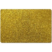 Gold Glitter Große Schreibtischunterlage, Süße Extra Große Büro-Schreibtisch-Dekor, Mausunterlage Groß, Niedliches Schreibtisch-Zubehör von Pyramidappareldesign