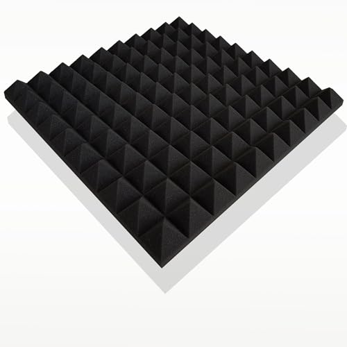 108 Akustikschaumstoff Platten"Die Neue", Anthrazit Schwarz ca. 27 m² 108 Akustikschaumstoff Platten"Die Neue", Anthrazit Schwarz ca. 27 m² von Pyramidenkönig