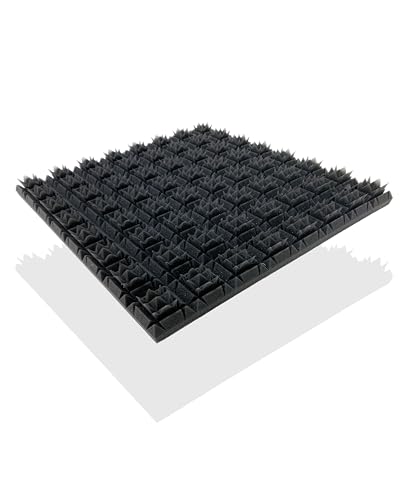 Königspyramide, 56x56x6cm, Anthrazit Schwarz, FSE (flammhemmend nach MVSS302) von Pyramidenkönig