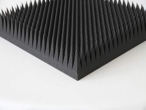 Pyra 10000, ca. 50x50x10cm, Anthrazit Schwarz (Verpackungseinheit = 1 Platte = ca. 0,25 m²) von Pyramidenkönig