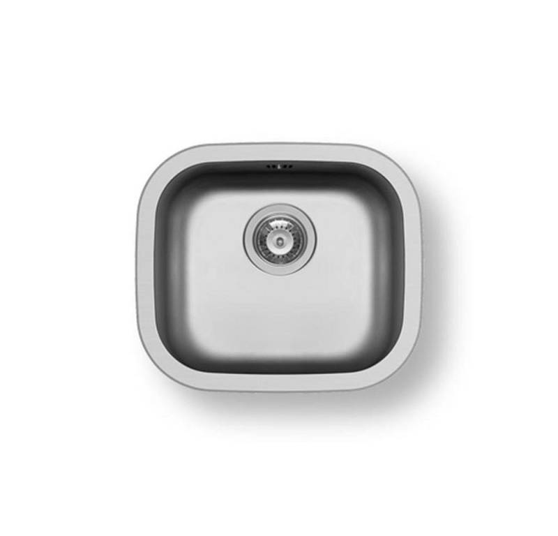 Pyramis Edelstahlspüle Pyramis Einbaubecken Kiba Square Edelstahl poliert, 0/0 cm von Pyramis