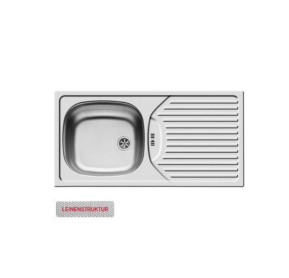 Pyramis Edelstahlspüle Pyramis Einbauspüle CA1 Leinen, 0/0 cm Pyramis Edelstahlspüle Pyramis Einbauspüle CA1 Leinen, 0/0 cm von Pyramis