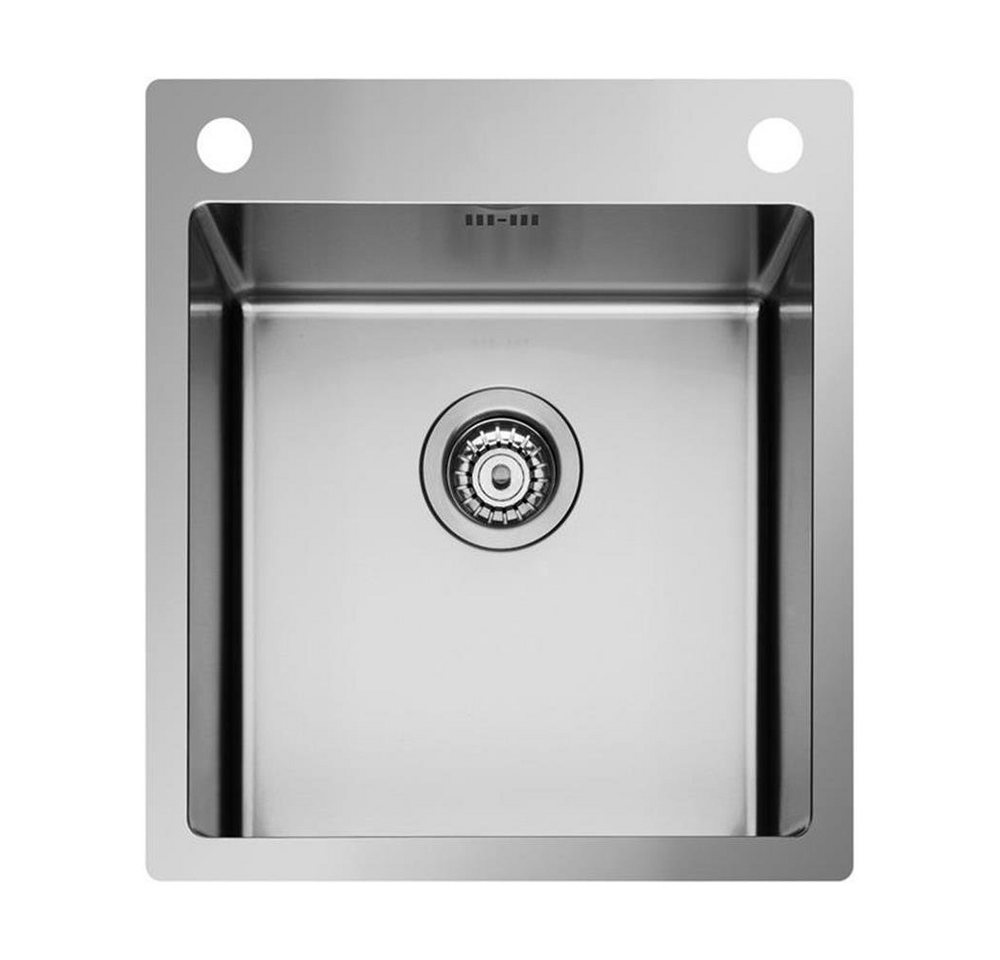 Pyramis Edelstahlspüle Pyramis Einbauspüle ISTROS (45X51) 1B FB, 0/0 cm von Pyramis