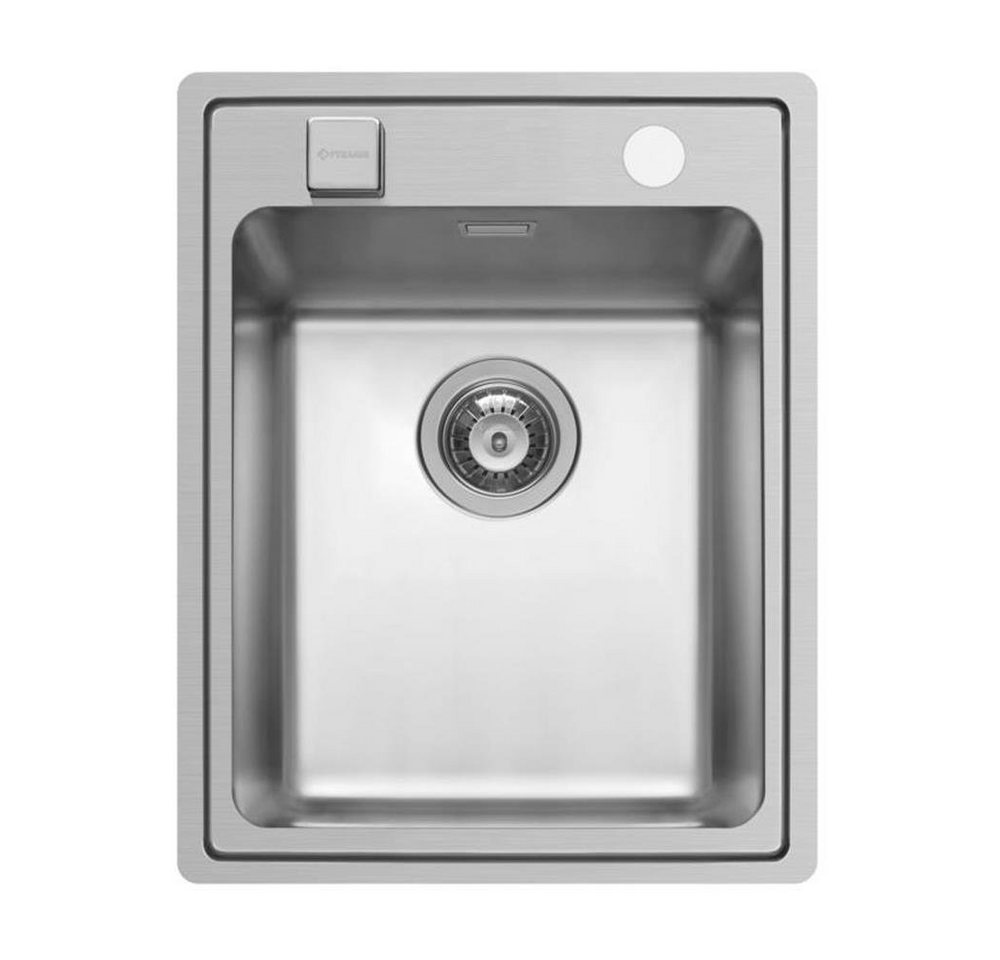 Pyramis Edelstahlspüle Pyramis Einbauspüle PELLA (41X52) 1B Edelstahl poliert, 0/0 cm von Pyramis