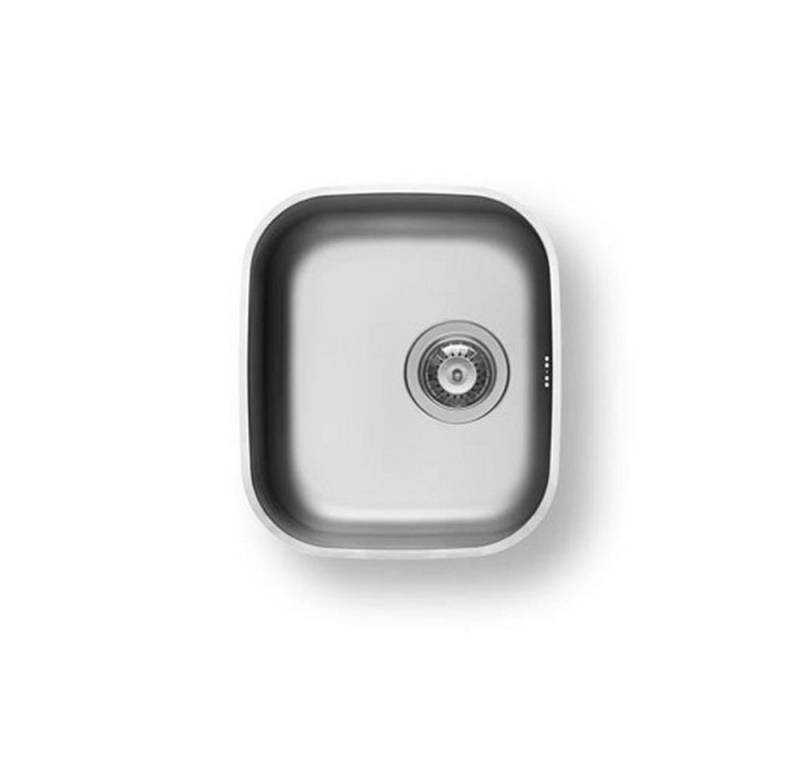 Pyramis Edelstahlspüle Pyramis Unterbaubecken Iris (34x40) 1 B Edelstahl poliert, 0/0 cm von Pyramis