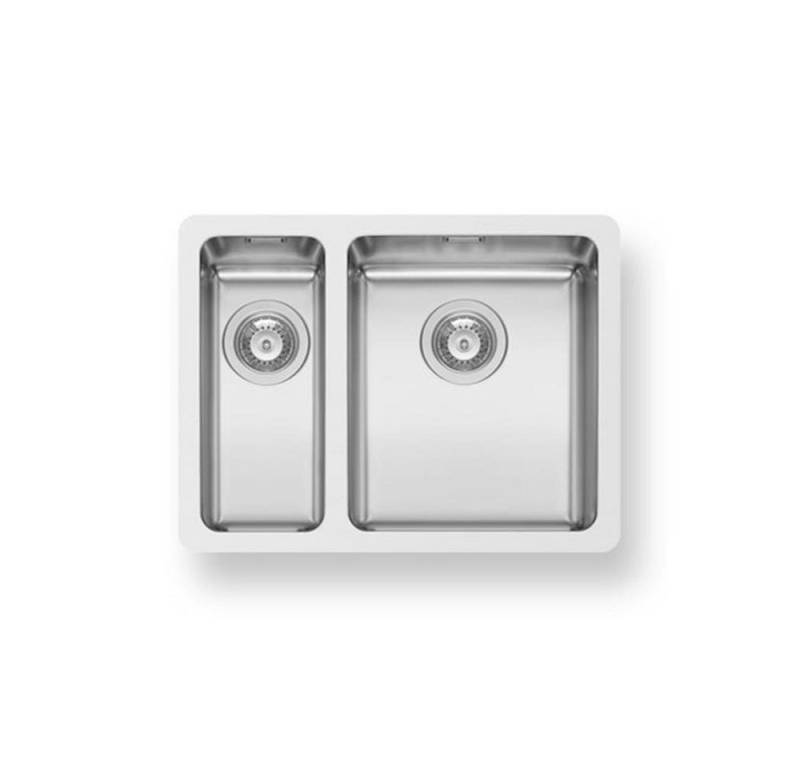 Pyramis Edelstahlspüle Pyramis Unterbaubecken Lydia (60x46) 1 1/2 B Edelstahl poliert, 0/0 cm von Pyramis