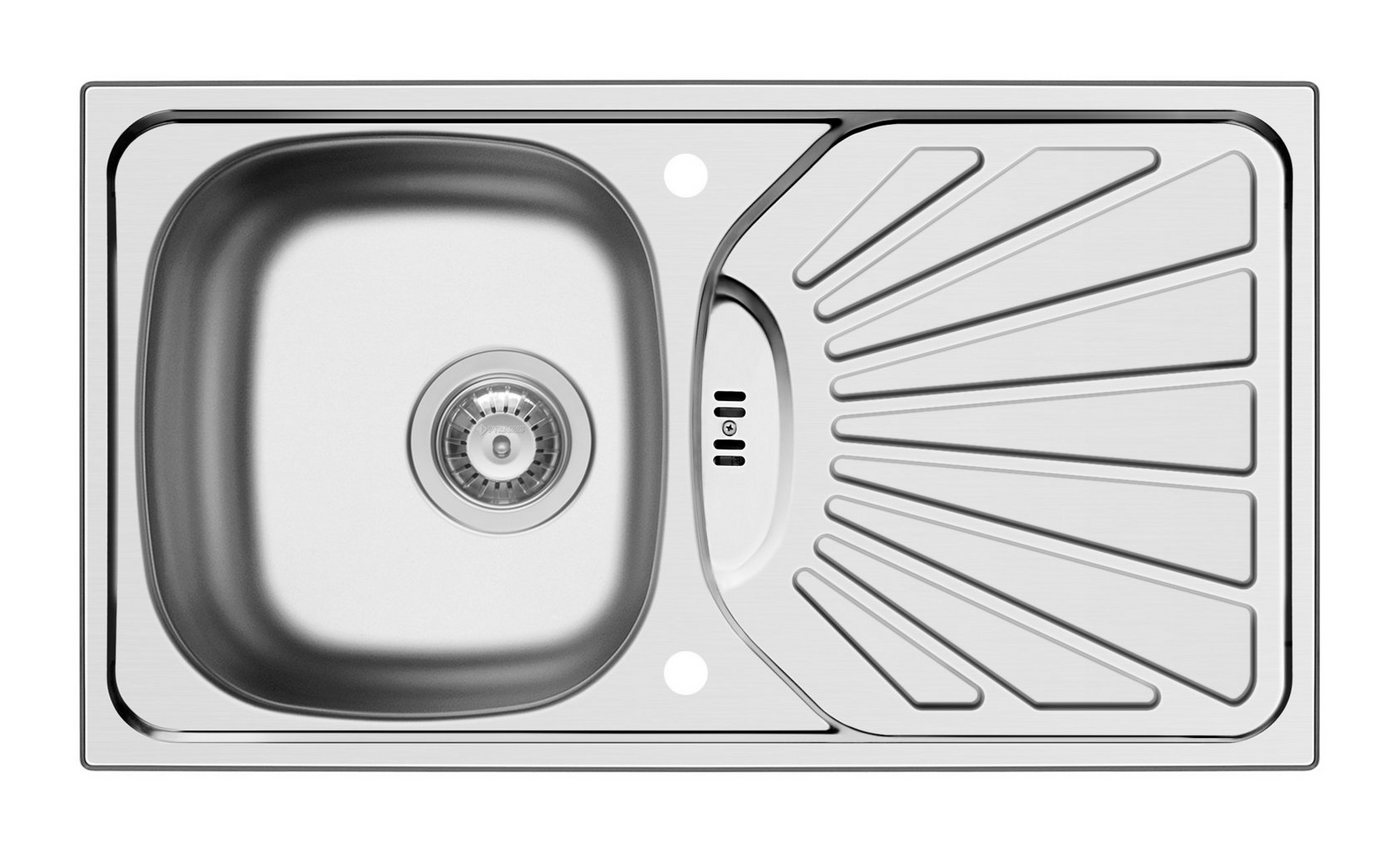 Pyramis Edelstahlspüle glatt reversibel ET78 MARGARITA Pyramis Edelstahlspüle glatt reversibel ET78 MARGARITA von Pyramis