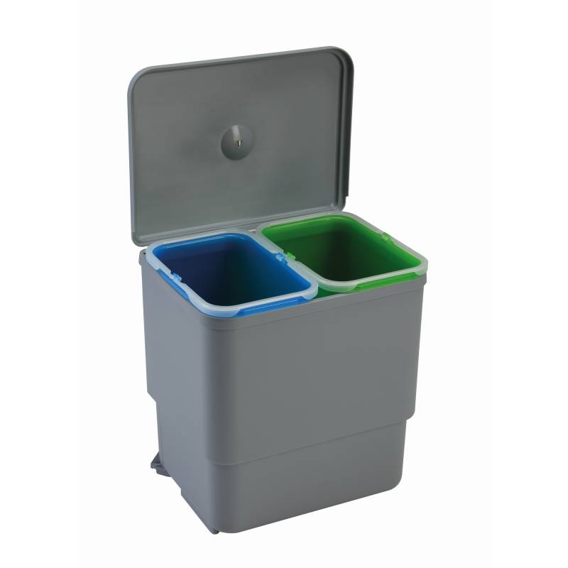 Pyramis Einbau-Abfallsammler 'Double 2' Color 23,7 x 34 x 31,2 cm 2 x 8 l Pyramis Einbau-Abfallsammler 'Double 2' Color 23,7 x 34 x 31,2 cm 2 x 8 l von Pyramis