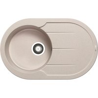 Pyramis Einbauspüle »Alazia«, Granit, BxHxL: 78 x 49 cm - beige von Pyramis