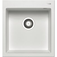 Pyramis Einbauspüle »Istros«, Granit, BxHxL: 46 x 50 cm - weiss von Pyramis