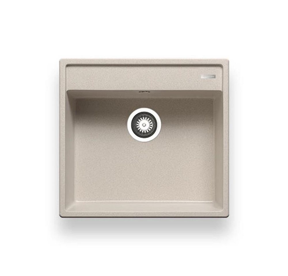 Pyramis Granitspüle Pyramis Einbaubecken Pyragranite Camea (53x50) 1 B, 0/0 cm von Pyramis