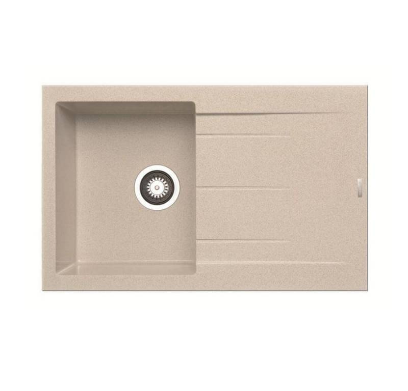 Pyramis Granitspüle Pyramis Einbauspüle ALAZIA (79x50) 1B 1D Pyragranite, 0/0 cm von Pyramis