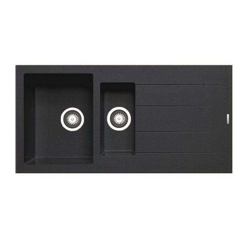 Pyramis Granitspüle Pyramis Einbauspüle ATHLOS (100x50) 1 1/2 B 1D Pyragranite, 0/0 cm von Pyramis