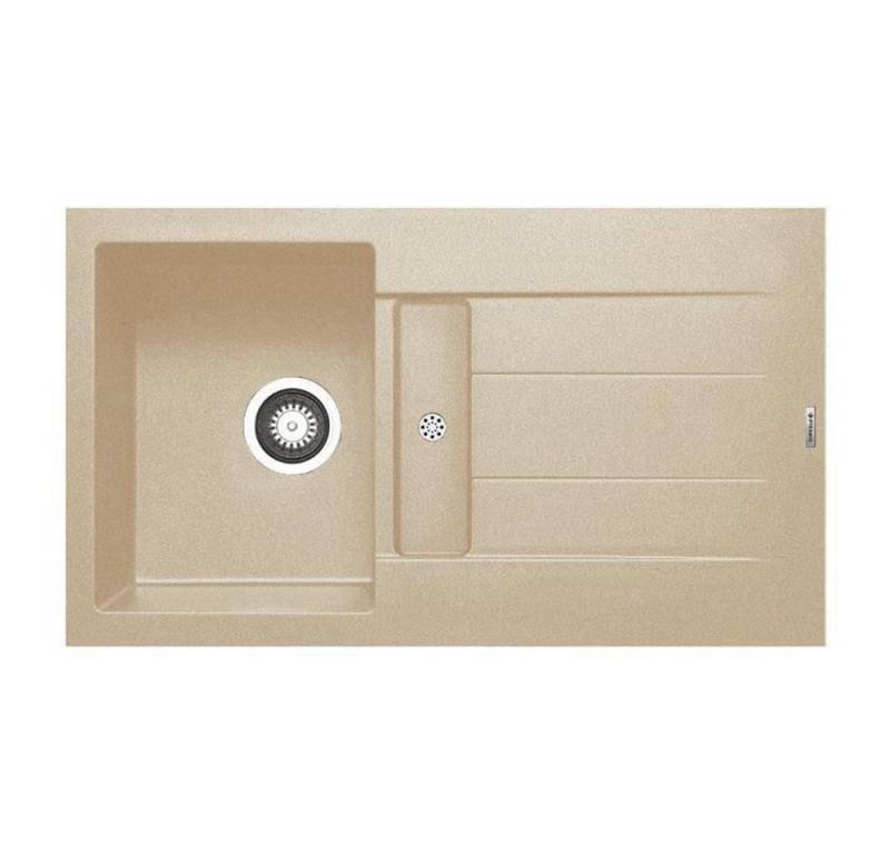 Pyramis Granitspüle Pyramis Einbauspüle ATHLOS (86x50) 1 1/4 B 1D Pyragranite, 0/0 cm von Pyramis