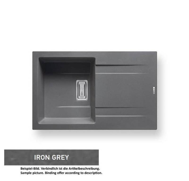 Pyramis Granitspüle Pyramis Einbauspüle Pyragranite Kartesio (79x50) 1 B 1 D, 0/0 cm von Pyramis