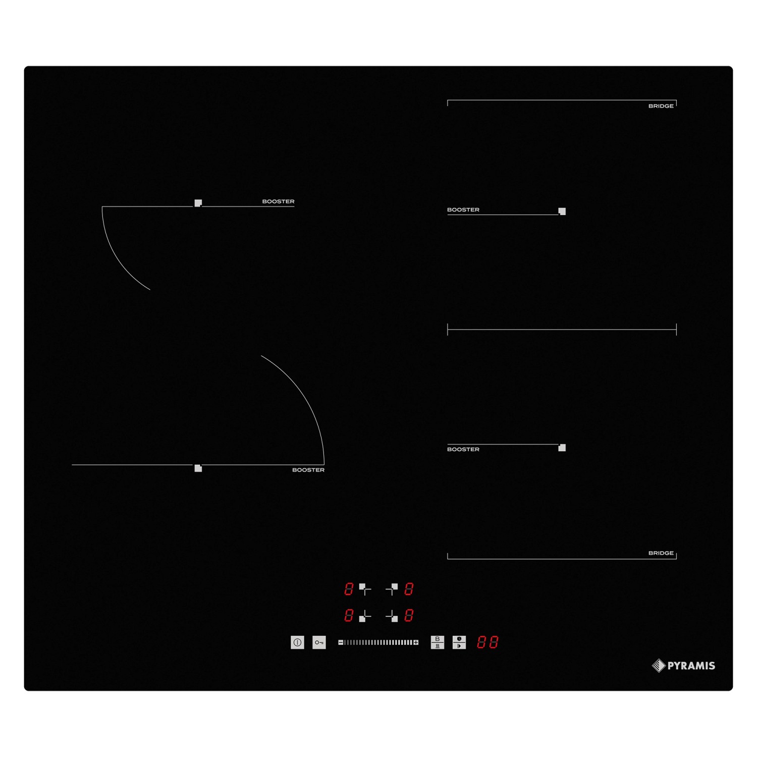 Pyramis Kochfeld PHI62432FMB von Pyramis