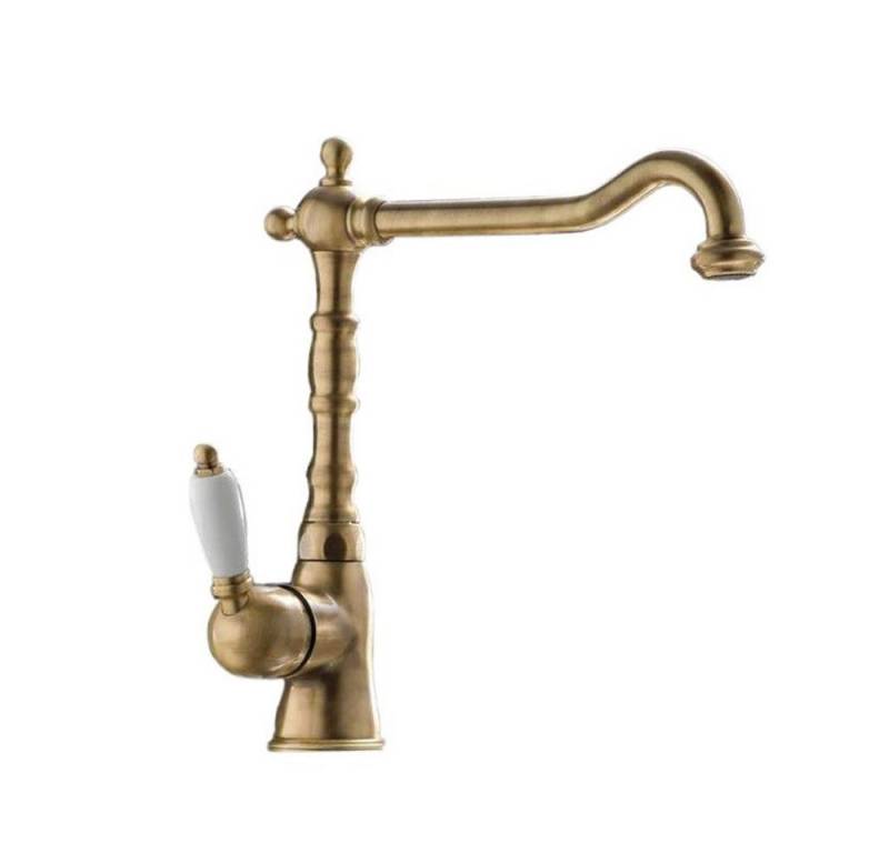 Pyramis Küchenarmatur Pyramis Küchenarmatur BAROQUE Einhebelmischer Bronze, Hochdruck von Pyramis