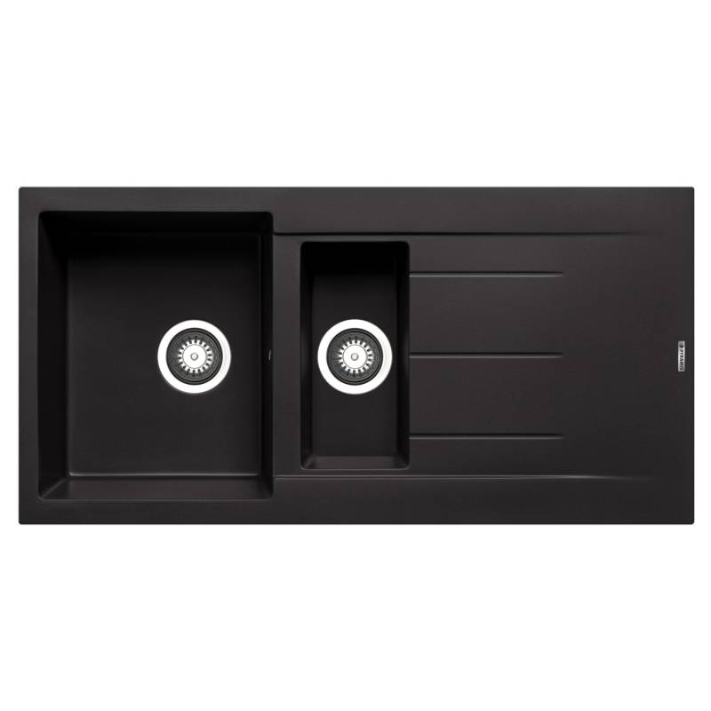 Pyramis Pyragranitespüle Alazia 1 1/2B 1D 100 cm x 50 cm Volcano Pyramis Pyragranitespüle Alazia 1 1/2B 1D 100 cm x 50 cm Volcano von Pyramis