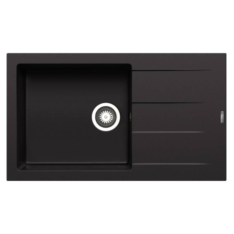 Pyramis Pyragranitespüle Athlos Plus 1B 1D 86 cm x 50 cm Volcano Pyramis Pyragranitespüle Athlos Plus 1B 1D 86 cm x 50 cm Volcano von Pyramis